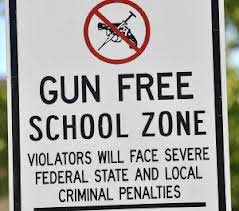 Gun free zones are saying that in this area you do not have the right to defend yourself and others. Some people would like to make the whole nation a gun free zone but that would lead to disaster. Unarmed and Dangerous