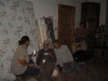 Thumbnail for File:Justice, Gregory and James drinking home brewed beer with Zach watching.jpg